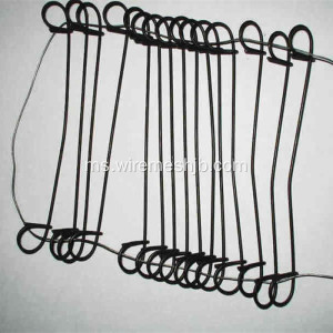 Galvanized Atau PVC Coated Double Loops Binding Wire